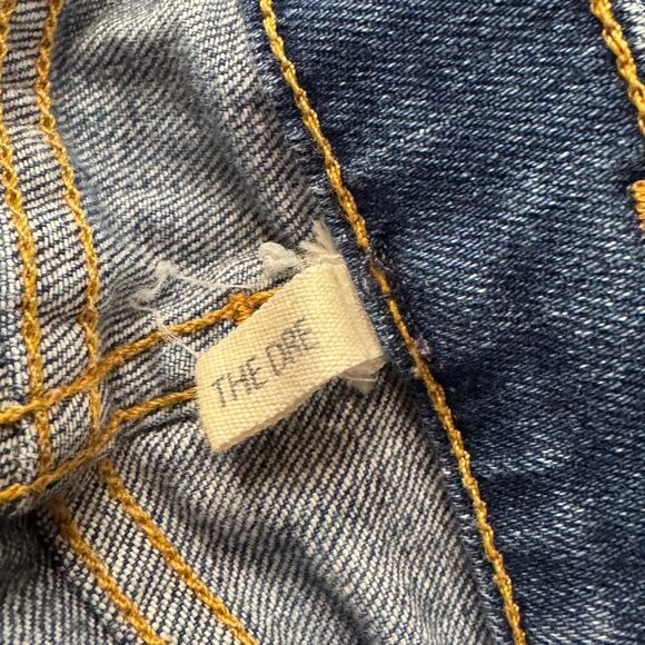 Rag & Bone SZ 28 The Dre Boyfriend Jeans Bradford Low-Rise Zip-Fly Whiskered - Picture 9 of 11